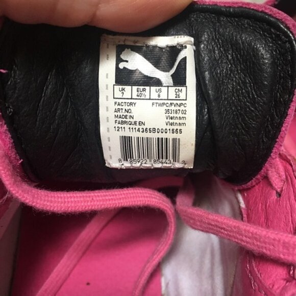 alexander McQueen Puma Pink Sneakers - Picture 9 of 11